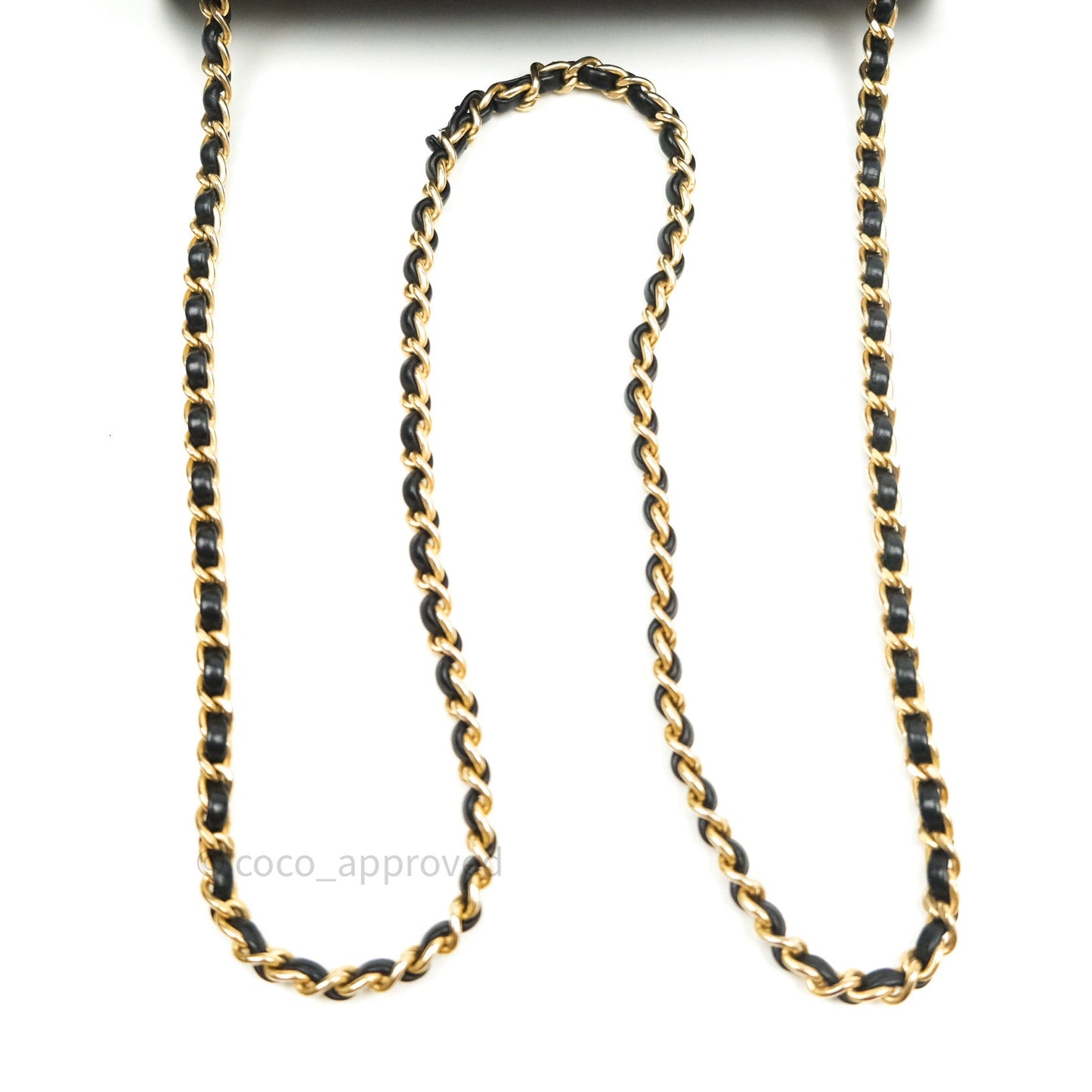 Chanel Chevron Rock The Corner Mini Black Calfskin Gold Hardware 18A
