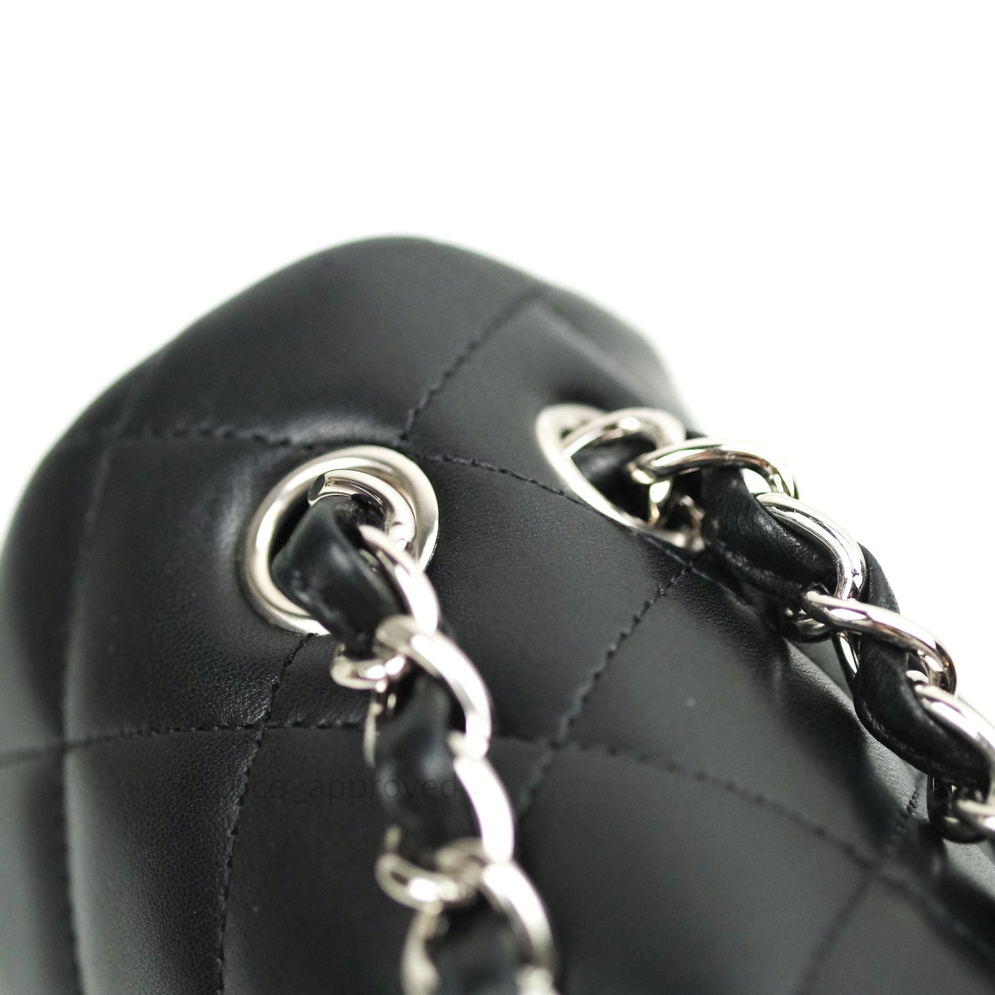 Chanel Jumbo Double Flap Black Lambskin Silver Hardware⁣⁣