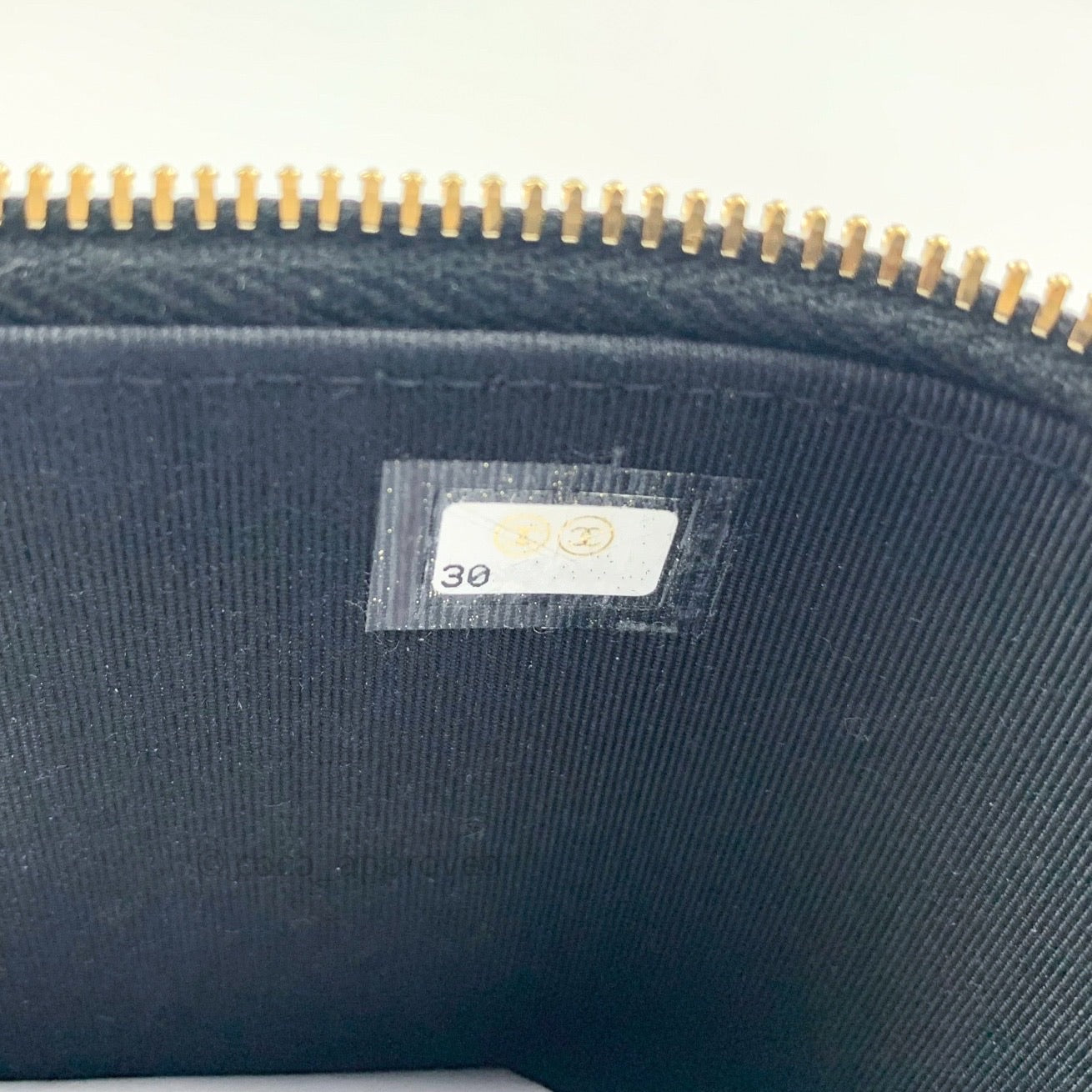 Chanel Vanity Rectangular Trendy Black Lambskin Gold Hardware