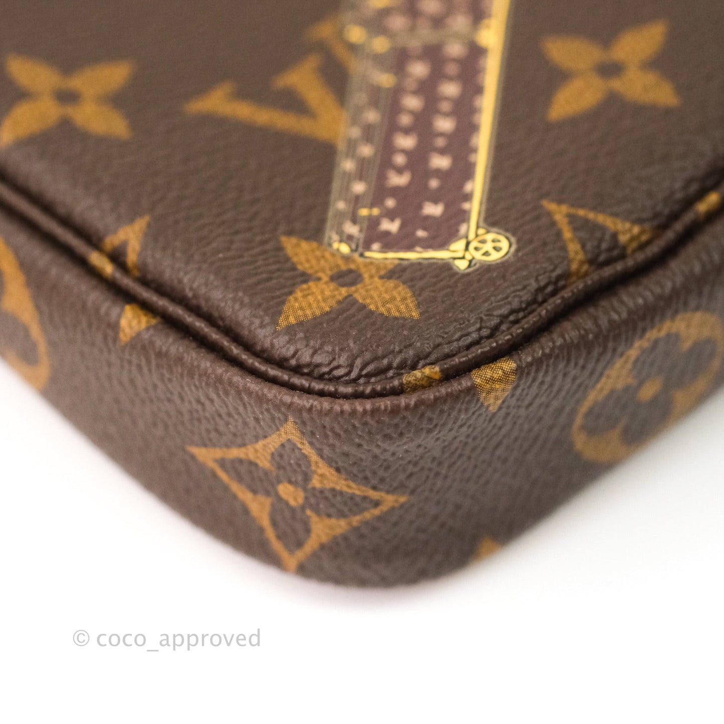 Louis Vuitton Mini Pochette Accessories⁣ Monogram Christmas