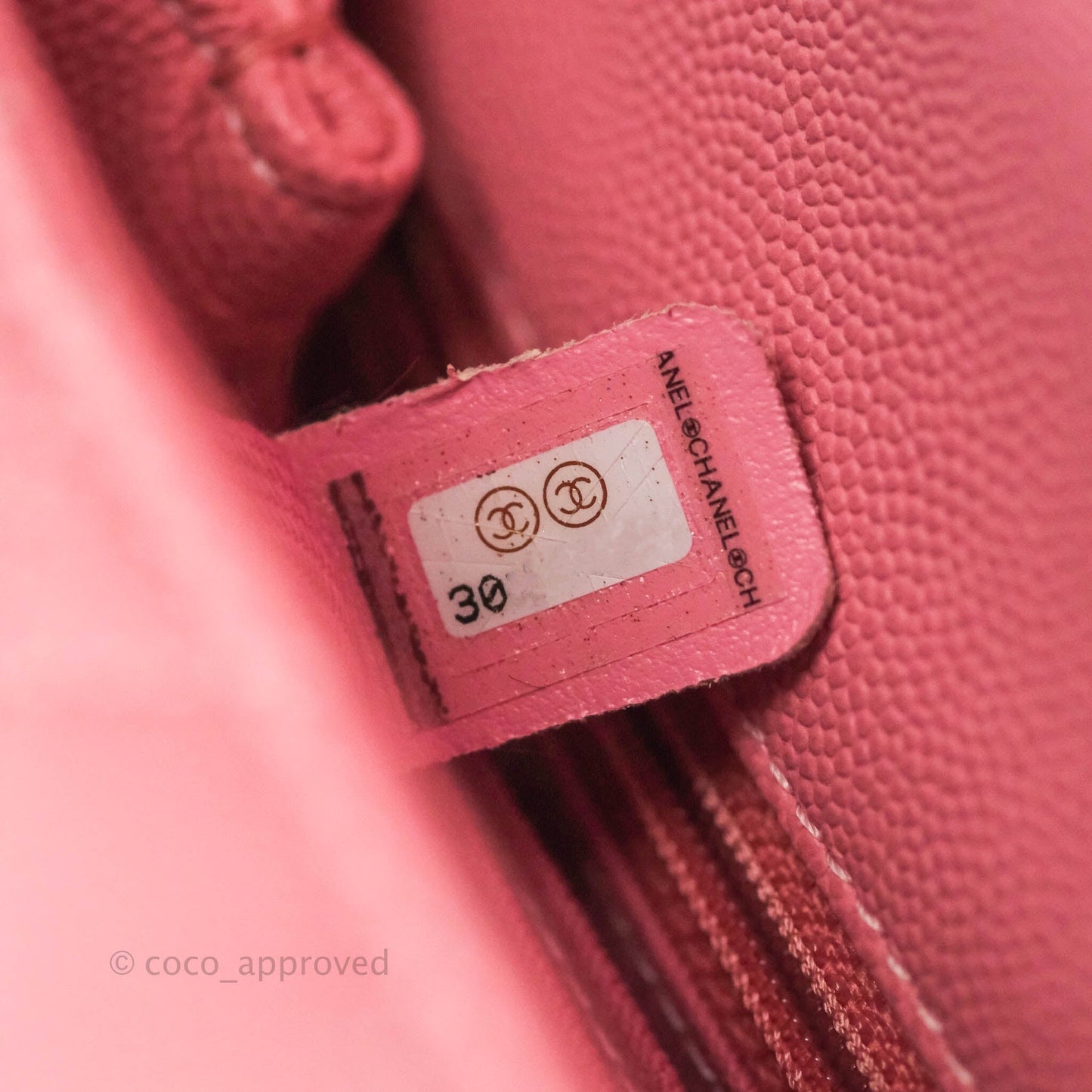 Chanel Mini (Small) Coco Handle Quilted Pink Caviar Gold Hardware 20A