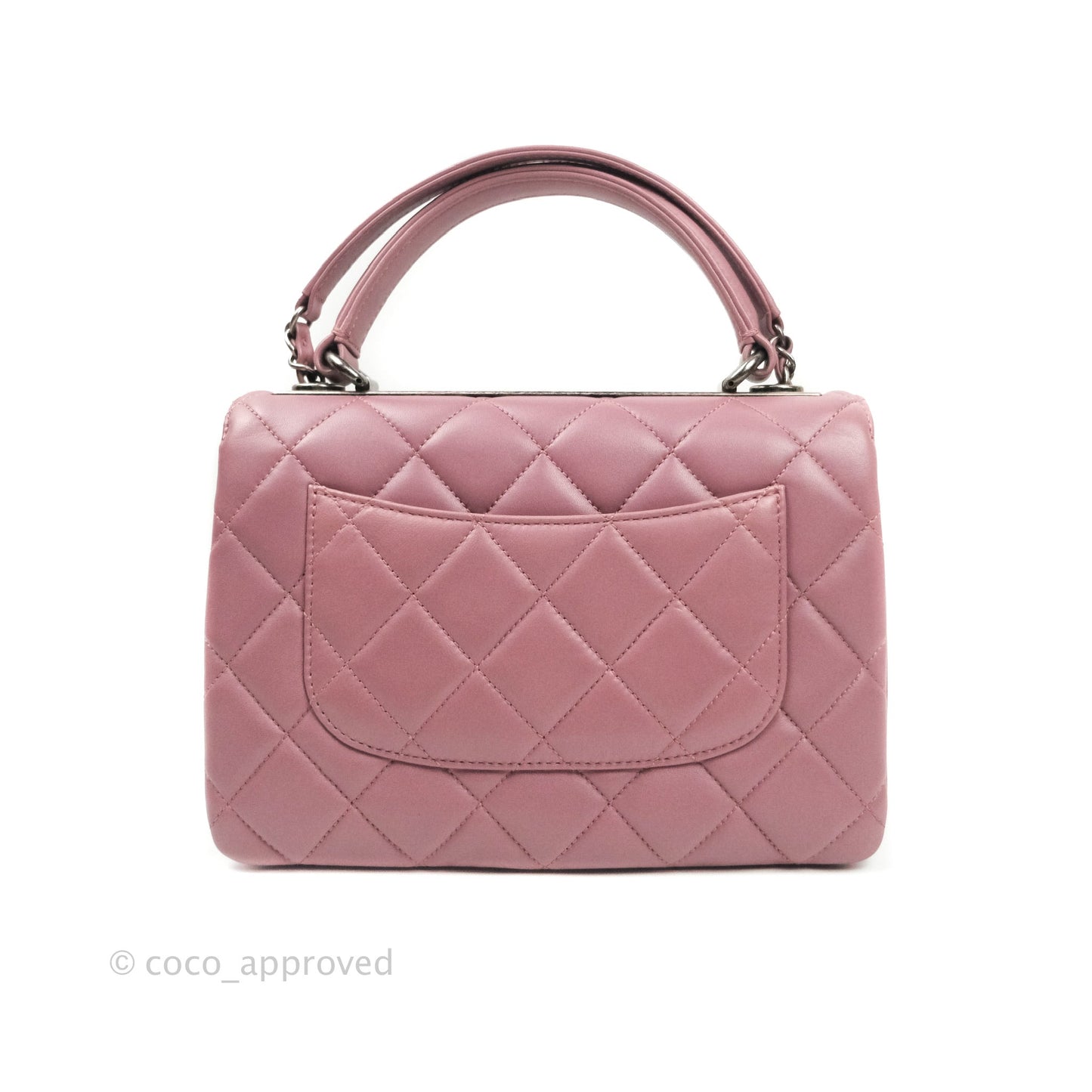 Chanel Trendy CC Small Mauve Pink Lambskin Ruthenium Hardware