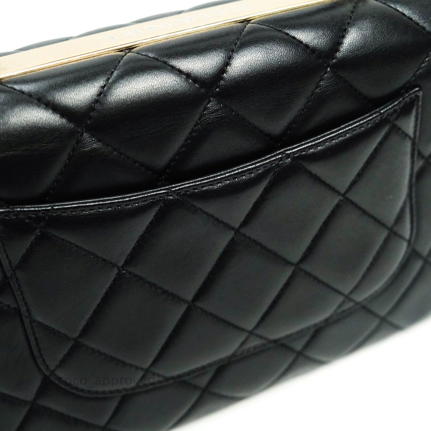 Chanel Trendy CC Small Black Lambskin Gold Hardware