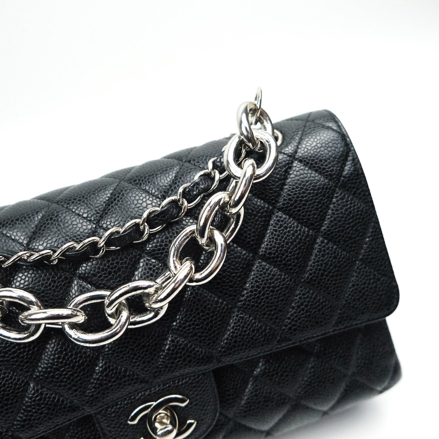 Circle Link Loop Chain (Silver)