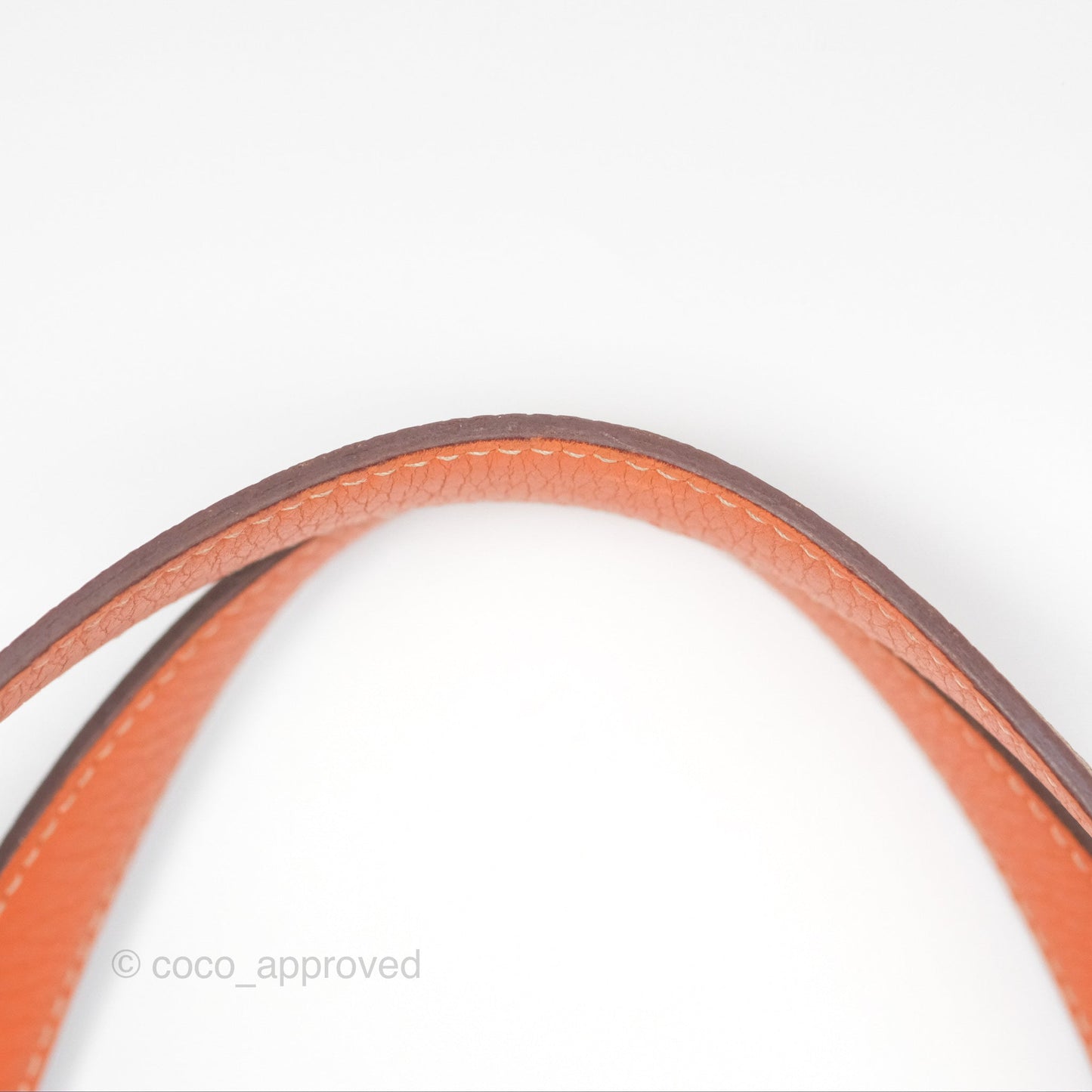 Hermès Double Sens Tote 36 Gold/ Orange Clemence