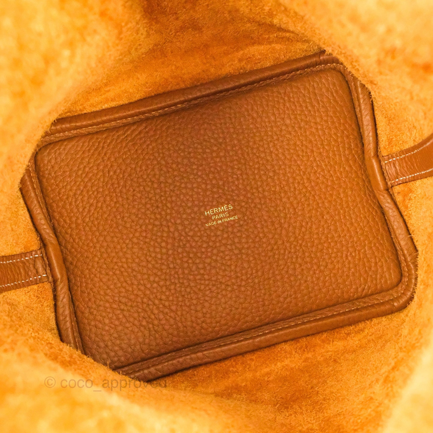 Hermès Picotin Lock 18 PM Gold i Gold Hardware