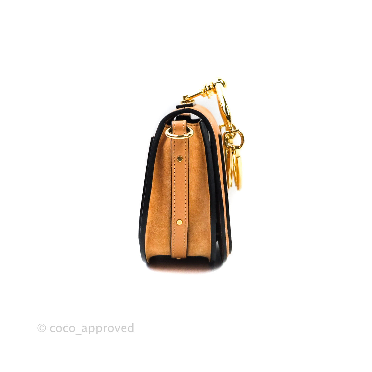 Chloé Nile Crossbody Bag Quilted Leather Beige