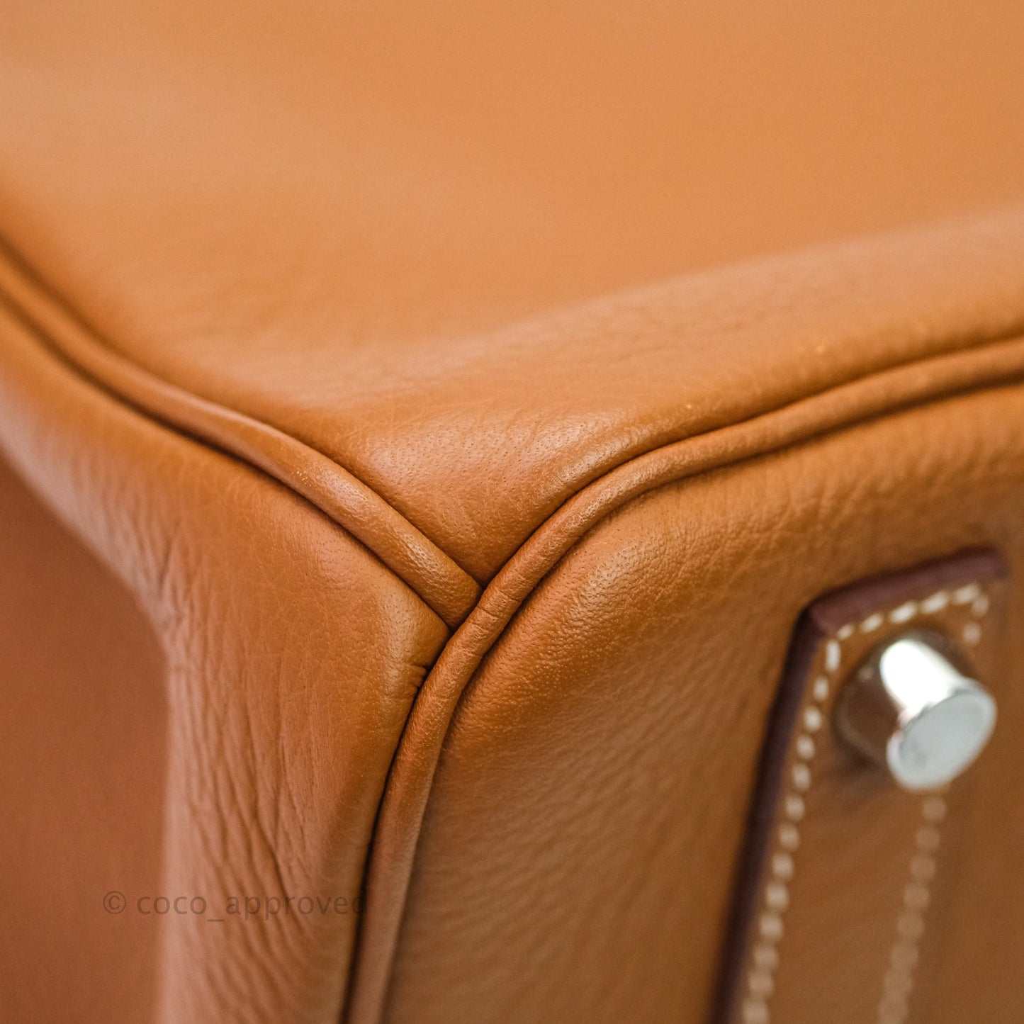 Hermès Birkin 35 Gold Togo Palladium Hardware