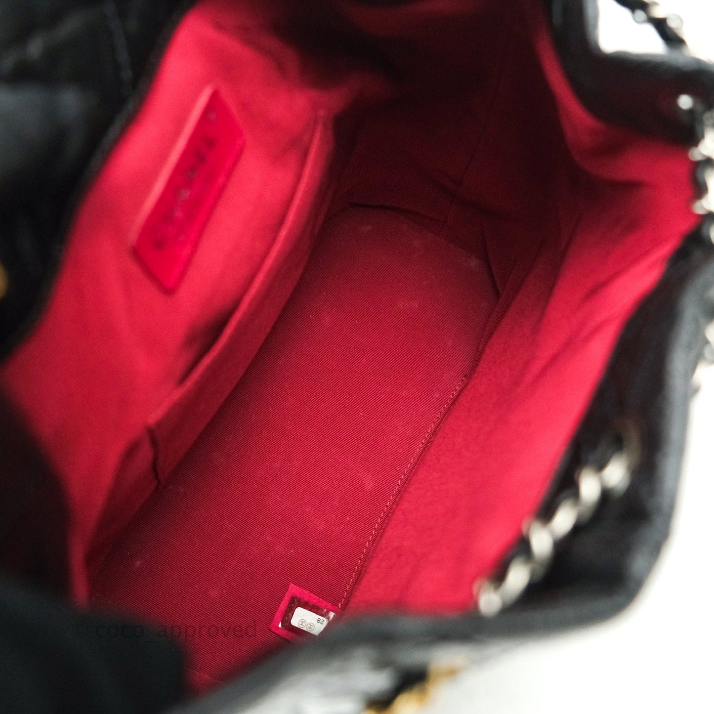 Chanel Small Gabrielle Backpack Black Aged Calfskin