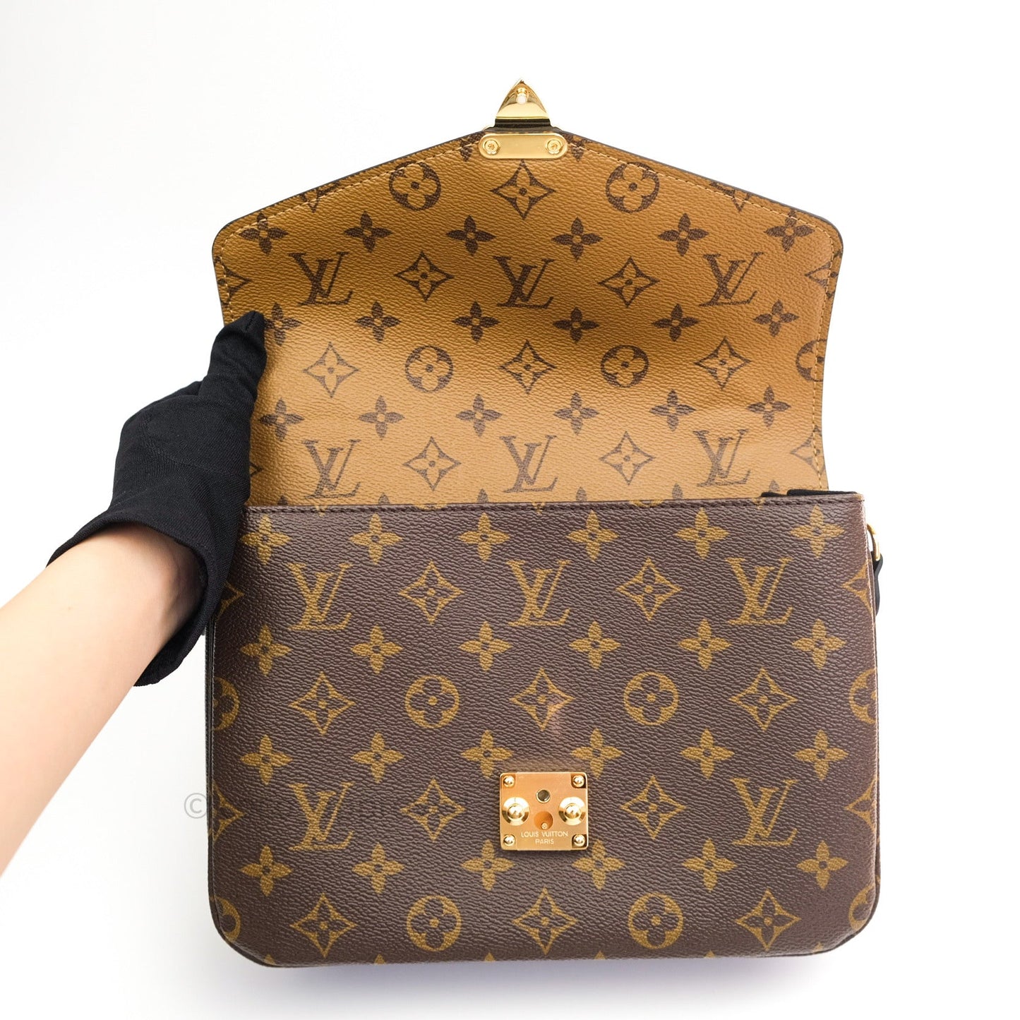 Louis Vuitton Monogram Reverse Pochette Metis