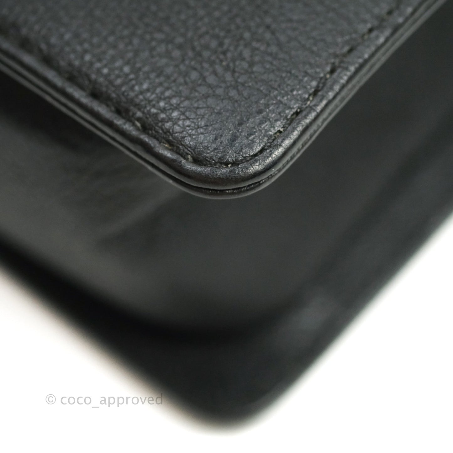 Chanel Boy Quilted Medium Black Grained Calfskin Ruthenium Hardware