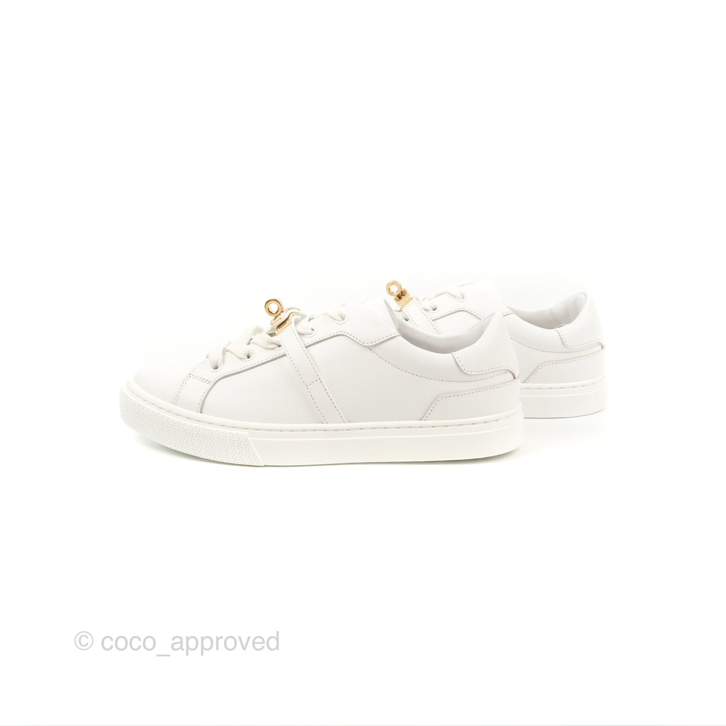 Hermès Day Sneakers White Size 38