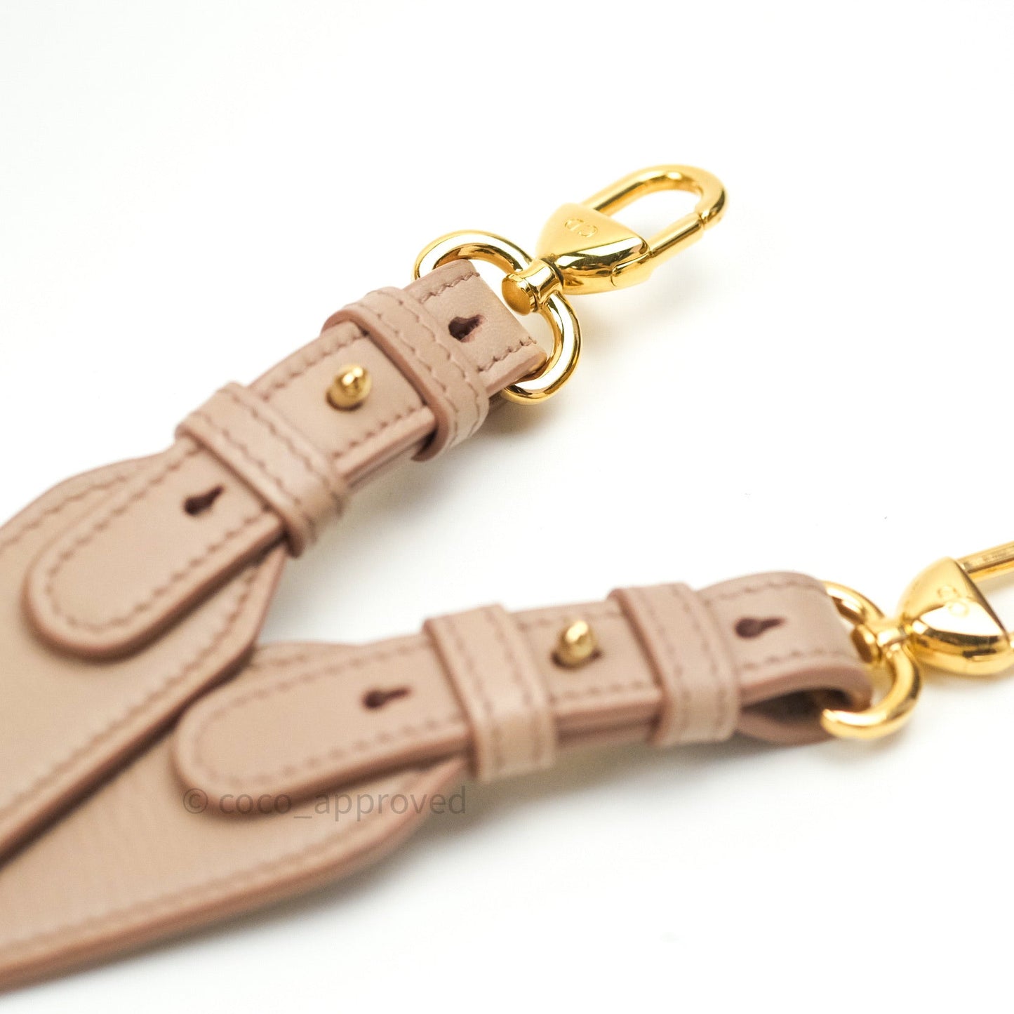 Christian Dior Lambskin My ABCDior Lady Dior Beige Gold Hardware