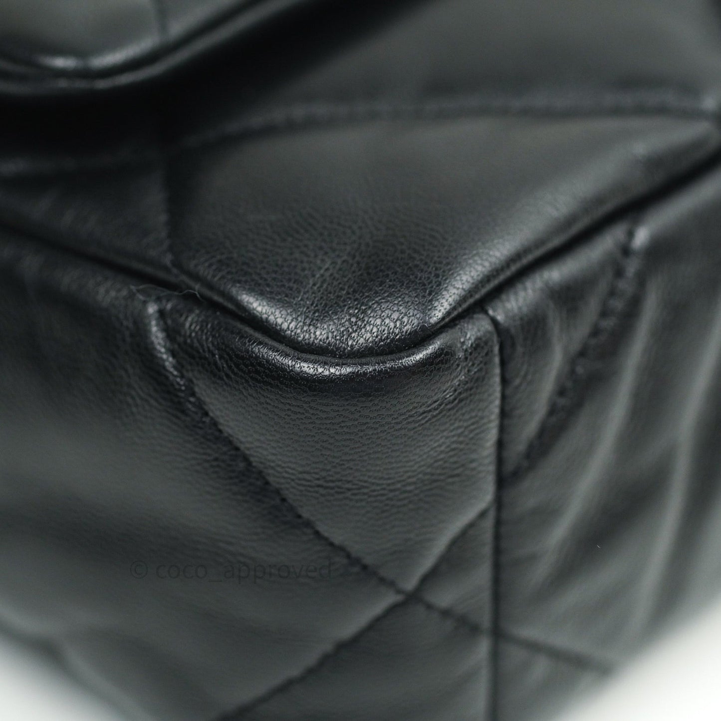 Chanel 19 Small Black Goatskin Mixed Hardware 20S