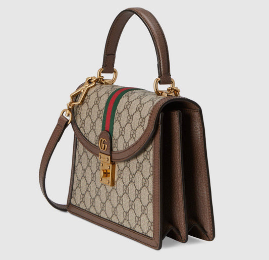 Luxury Gucci Ophidia Small Top handle Bag