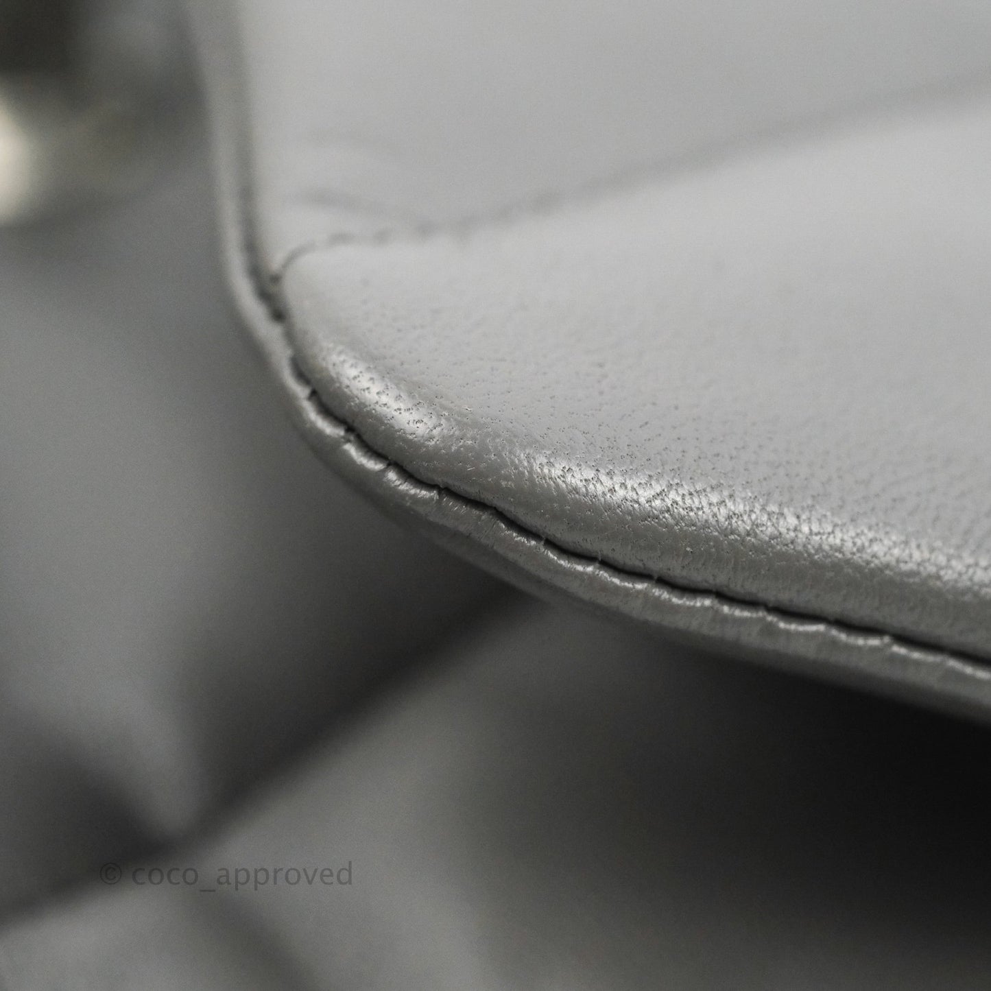 Chanel 19 Small Dark Grey Mixed Hardware