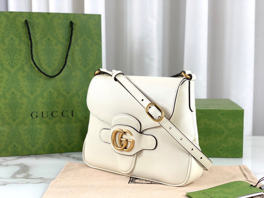 Luxury Gucci Small Messenger Bag With Double G