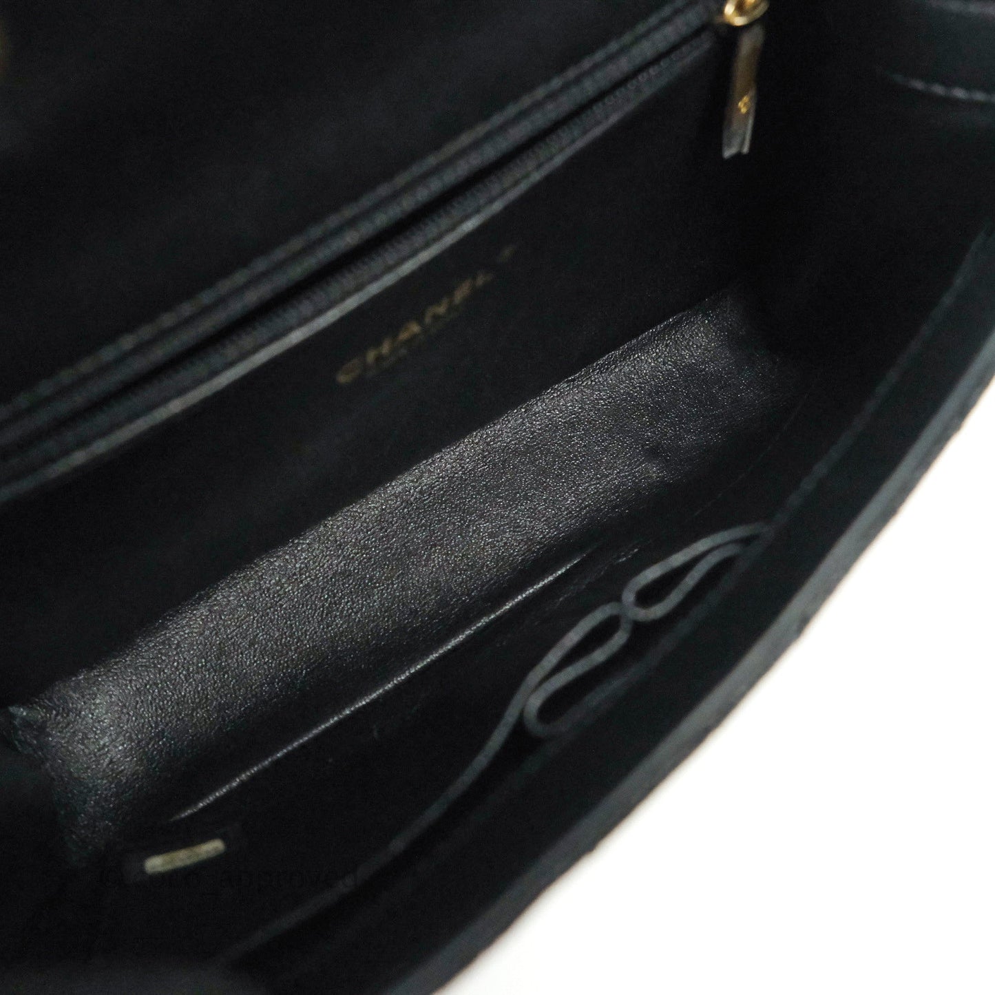 Chanel Quilted Small CC Filigree Flap Black Caviar
