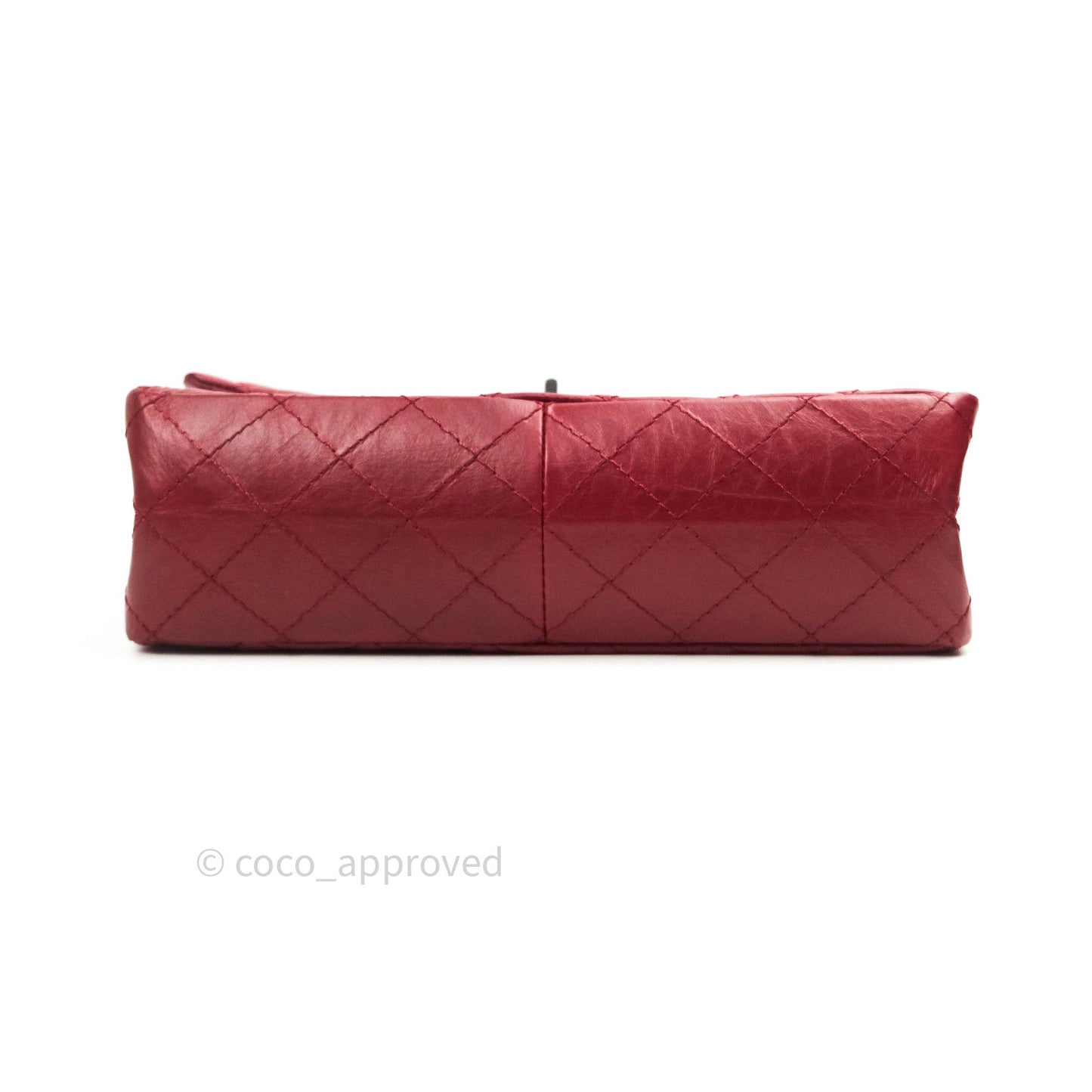 Chanel Reissue Quilted Aged Calfskin Dark Red Ruthenium Hardware 226