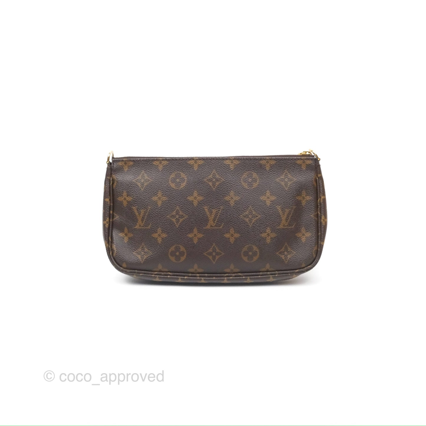 Louis Vuitton Multi Pochette Accessories Khaki Monogram Canvas