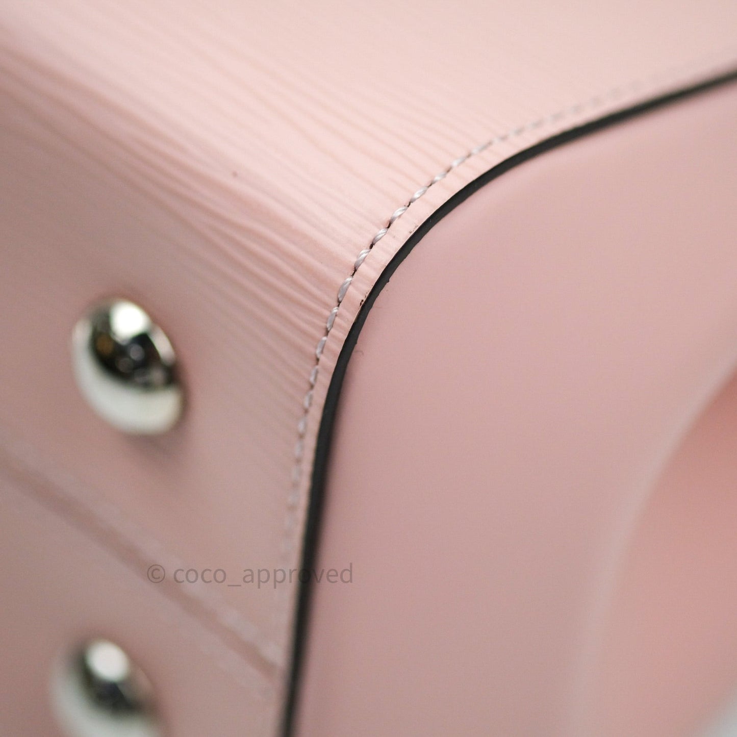 Louis Vuitton Epi Cluny MM Rose Ballerine