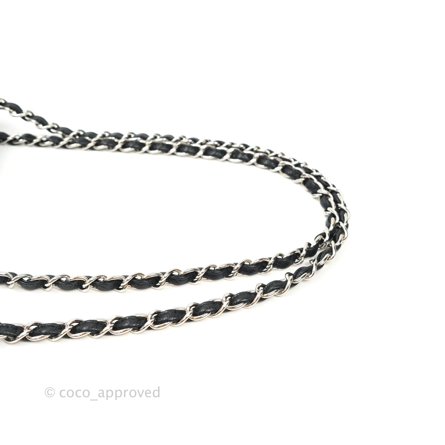 Chanel Jumbo Double Flap Black Caviar Silver Hardware⁣⁣