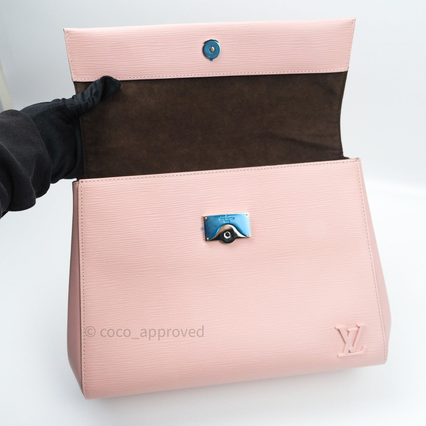 Louis Vuitton Epi Cluny MM Rose Ballerine