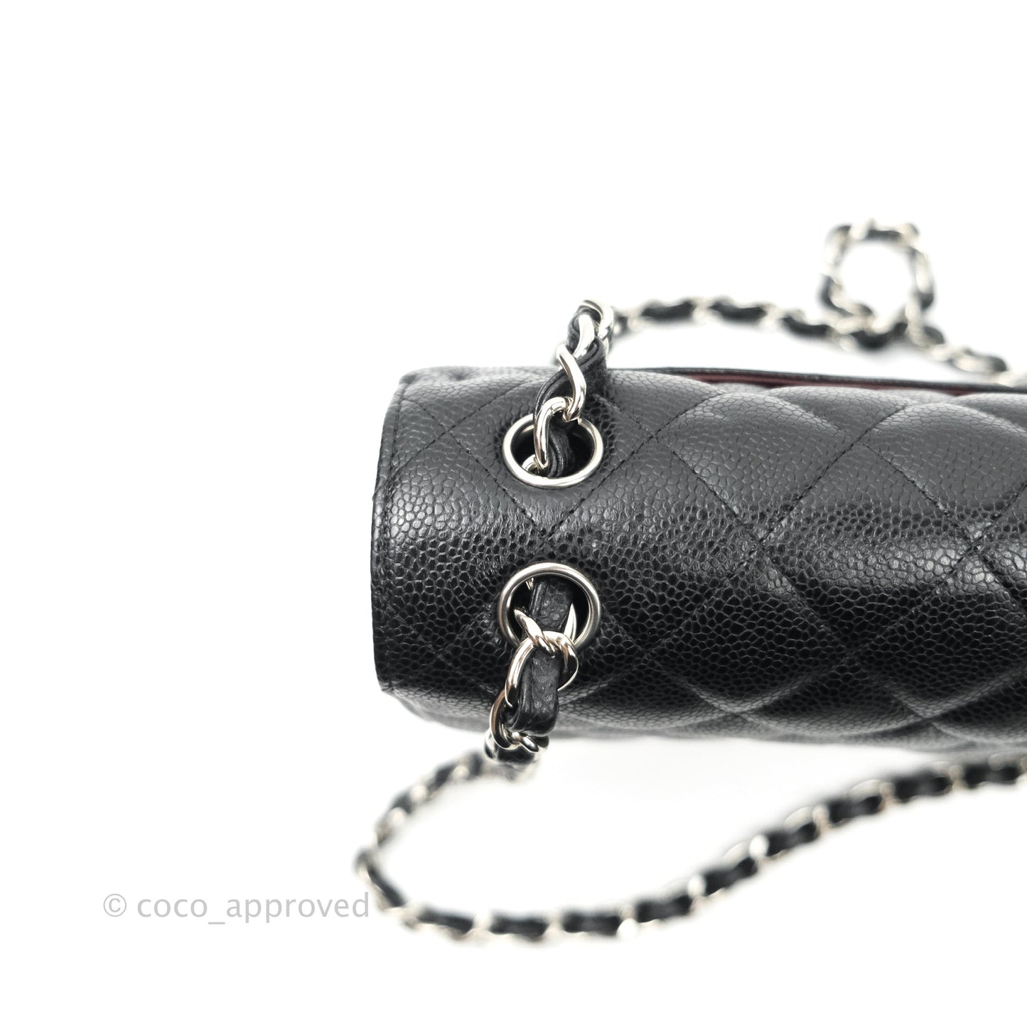 Chanel Jumbo Double Flap Black Caviar Silver Hardware⁣⁣