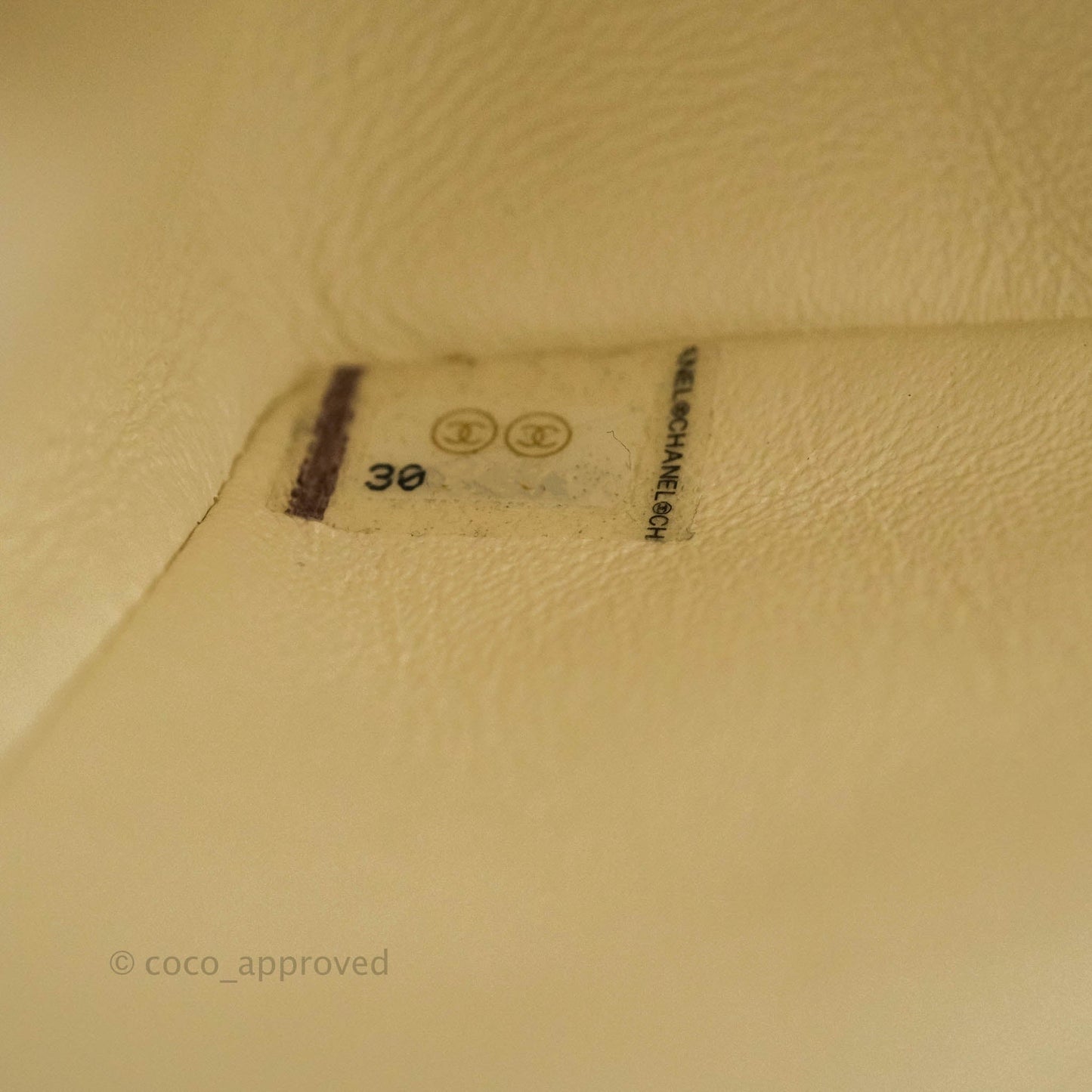 Chanel Mini Reissue 224 White Aged Calfskin Aged Gold Hardware