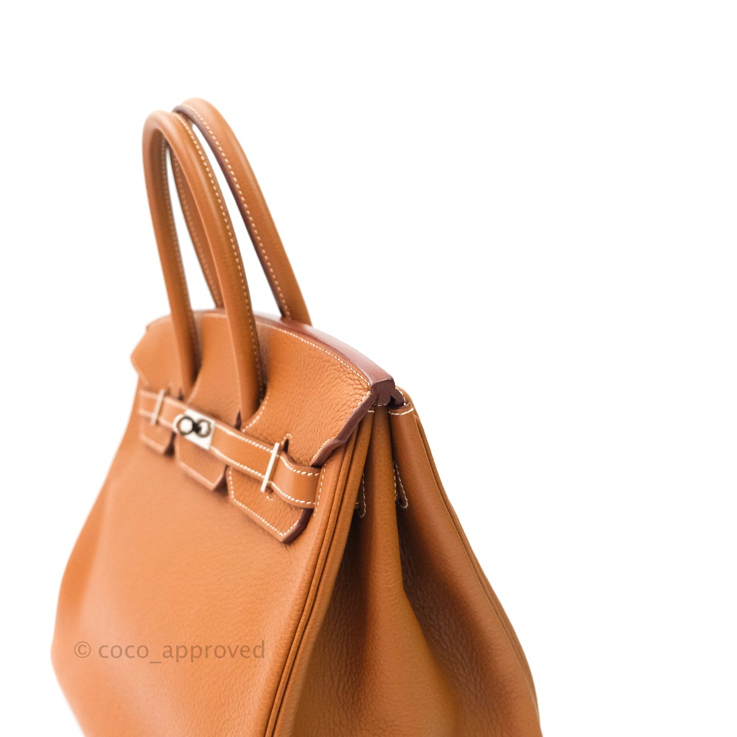 Hermès Birkin 35 Gold Togo Palladium Hardware