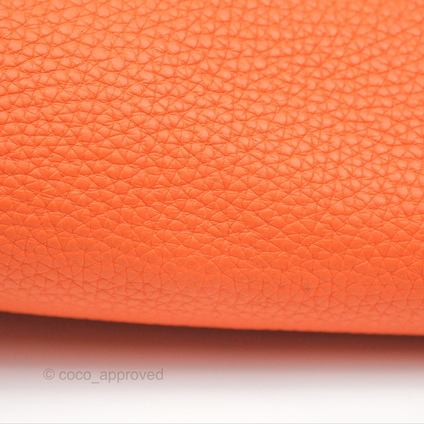 Hermès Double Sens Tote 36 Gold/ Orange Clemence