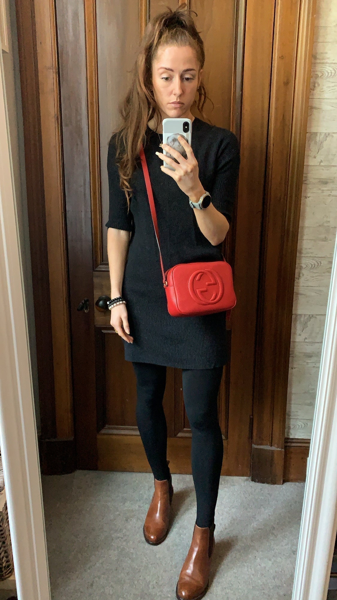 Luxury Gucci Red Soho Disco ( 1050)