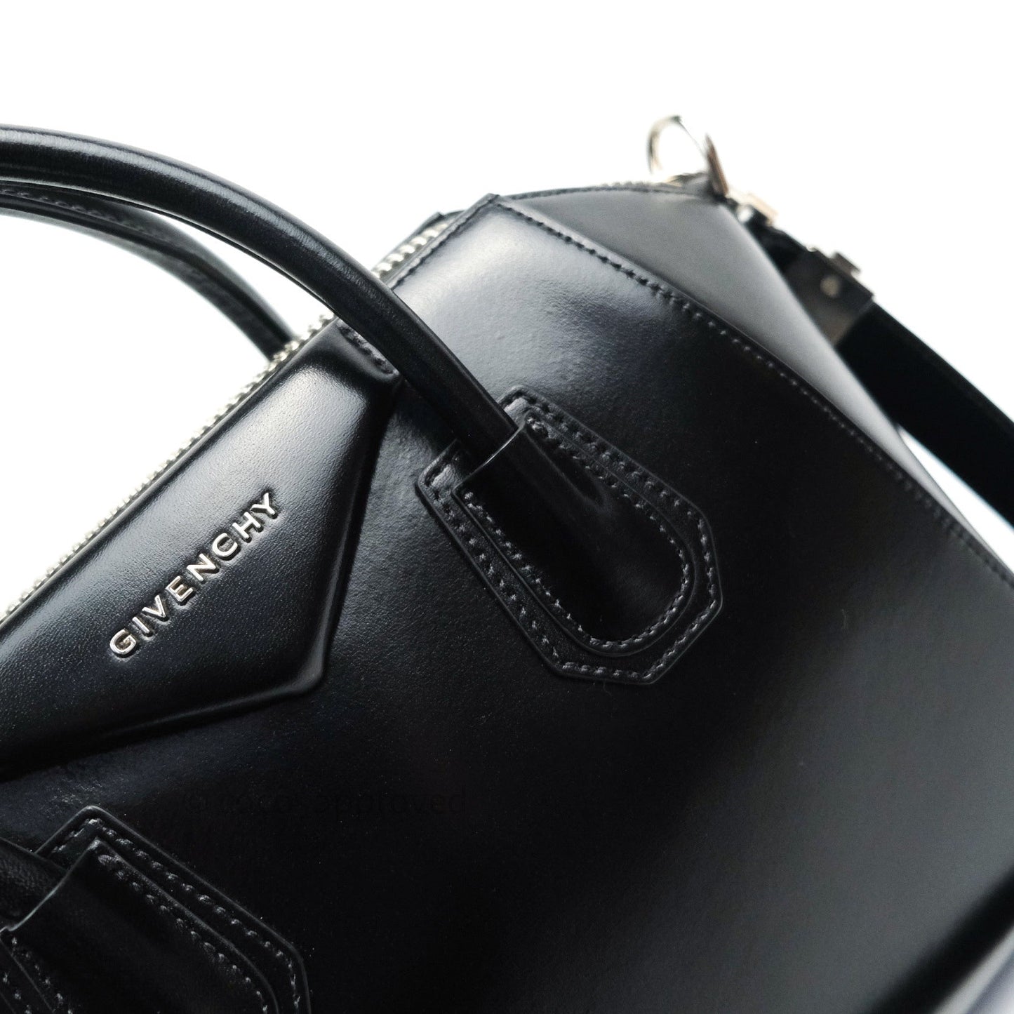 Givenchy Antigona Small Black Calfskin Silver Hardware