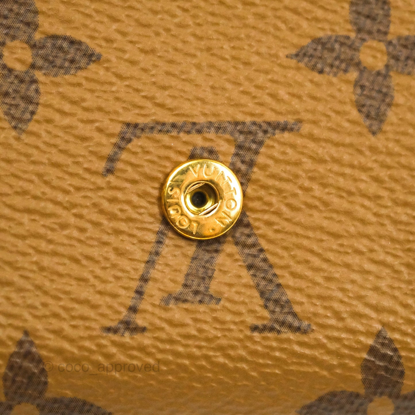 Louis Vuitton Dauphine Fold Wallet Reverse Monogram