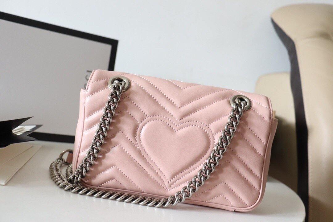 Luxury Gucci GG Marmont Shoulder Bag
