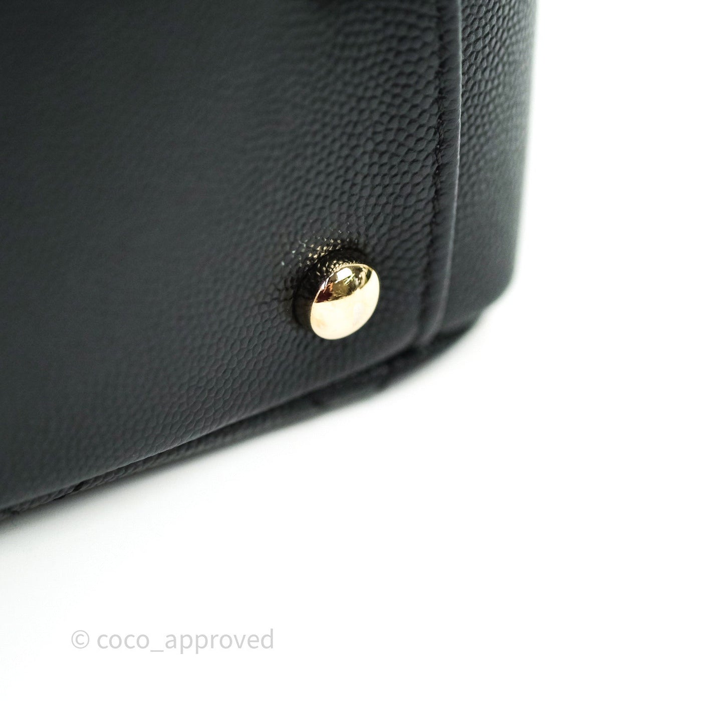 Chanel Quilted Medium Business Affinity Flap Black Caviar Light Gold Hardware