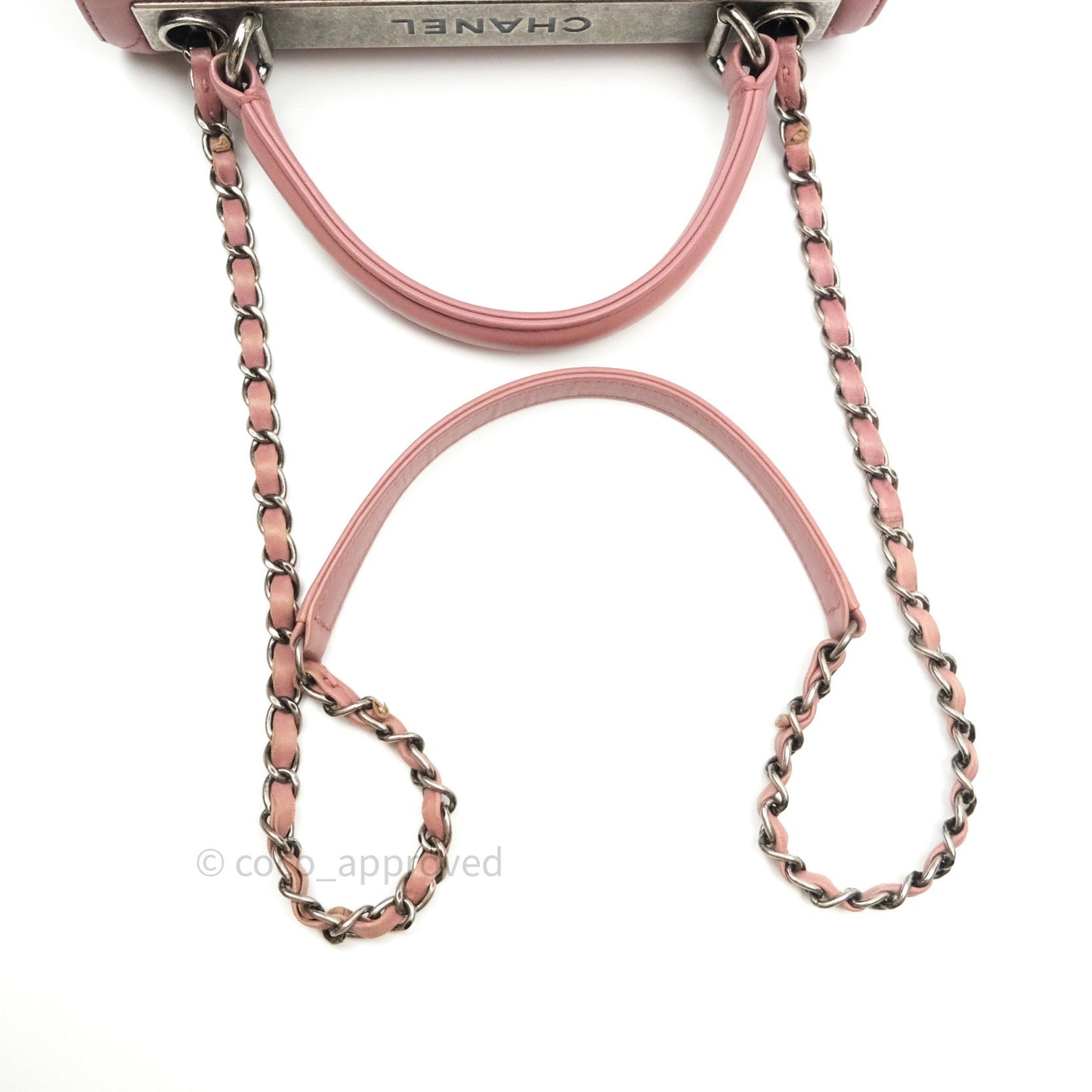 Chanel Quilted Small Trendy CC Flap Bag Mauve Pink Lambskin Ruthenium Hardware