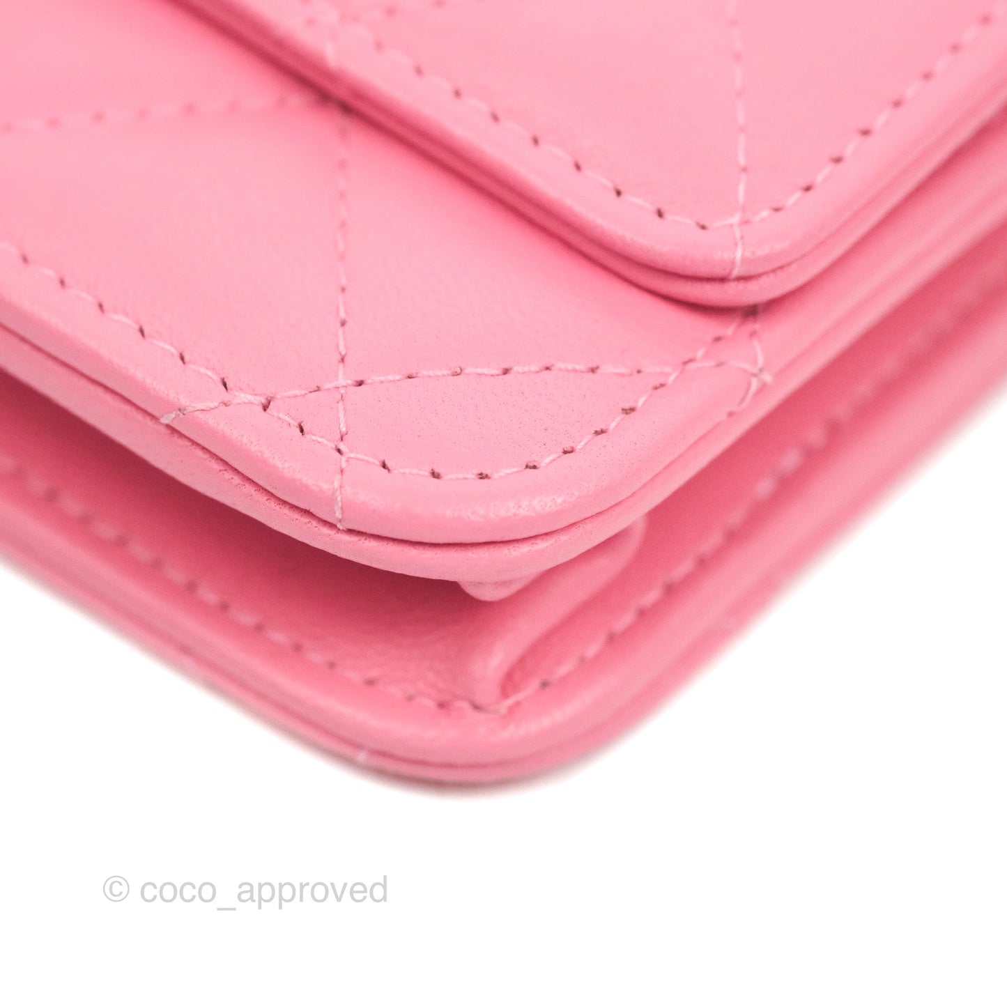 Chanel Trendy CC WOC Pink Lambskin Gold Hardware