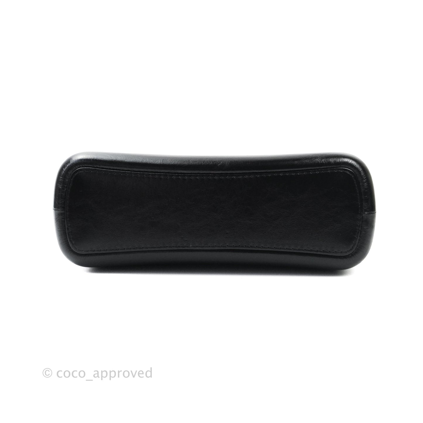 Chanel Medium Gabrielle White Black Aged Calfskin