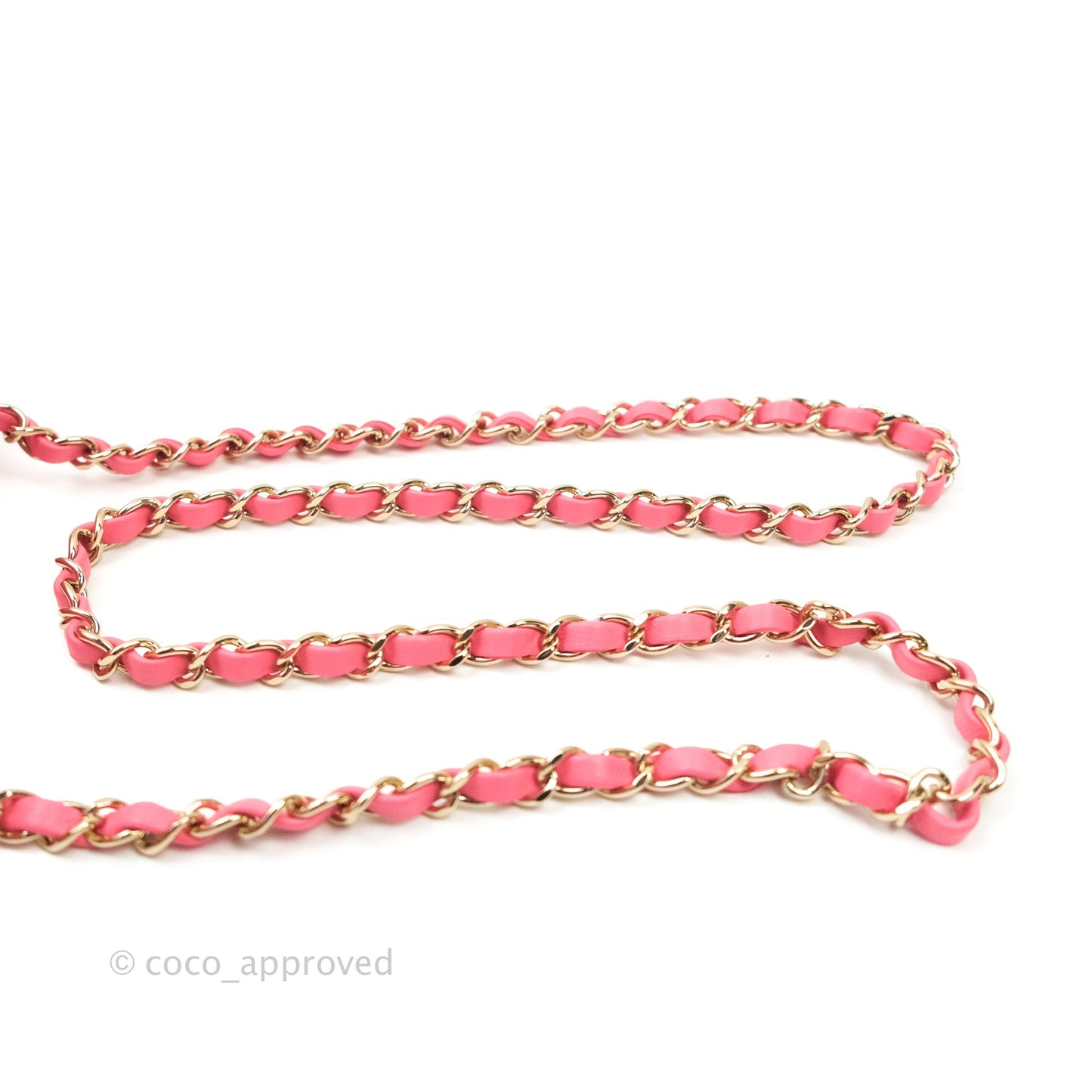 Chanel Mini Square Pink Lambskin Gold Hardware