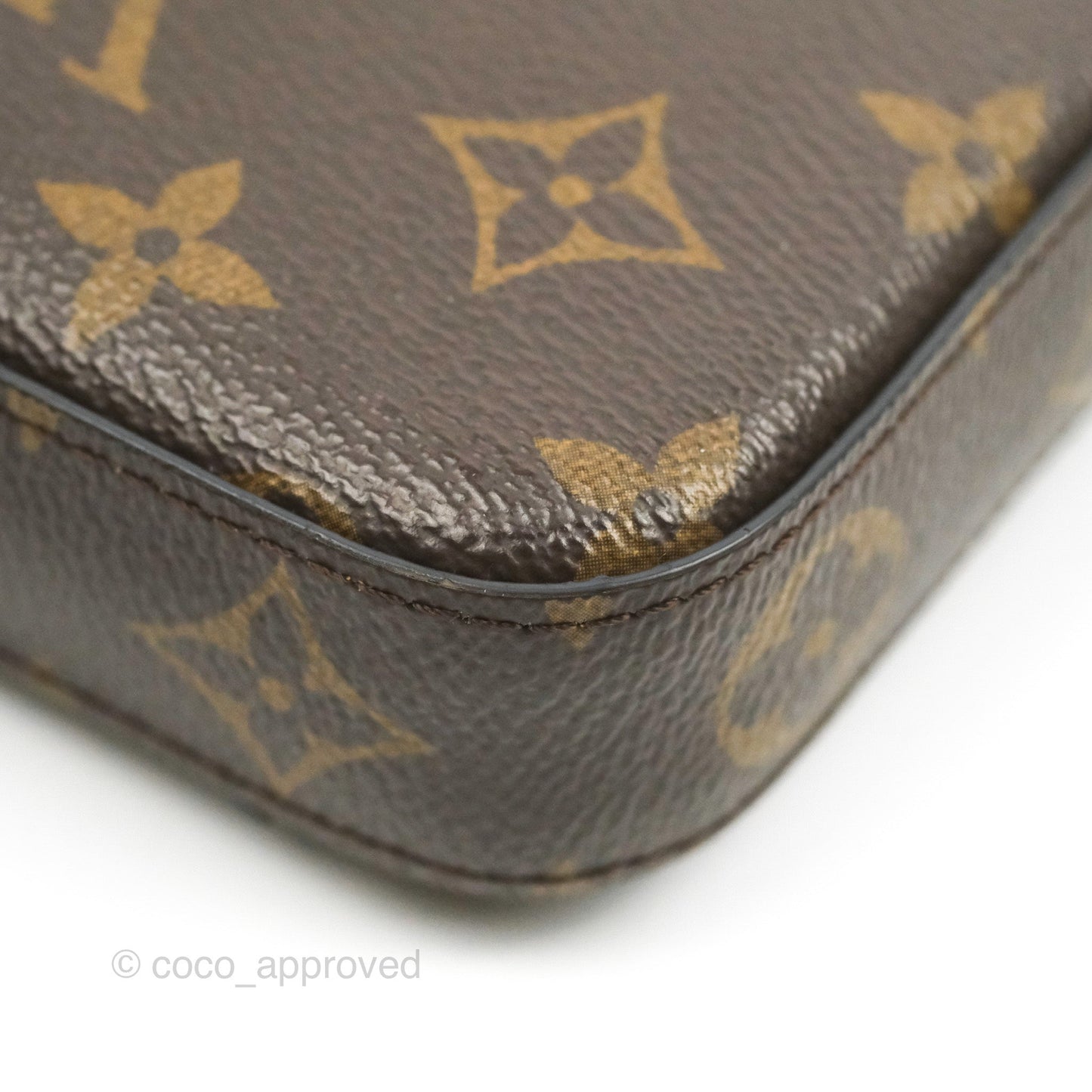 Louis Vuitton Félicie Pochette Monogram Canvas Fuchsia Pink