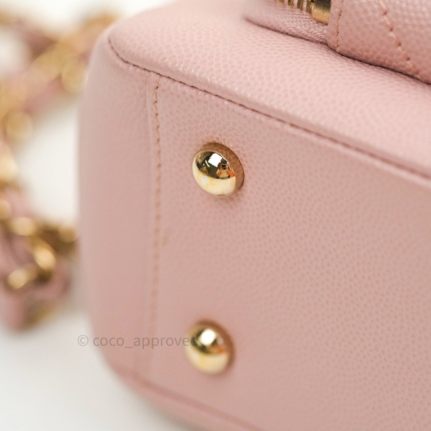 Chanel Quilted Medium Business Affinity Flap Light Pink Light Gold Hardware