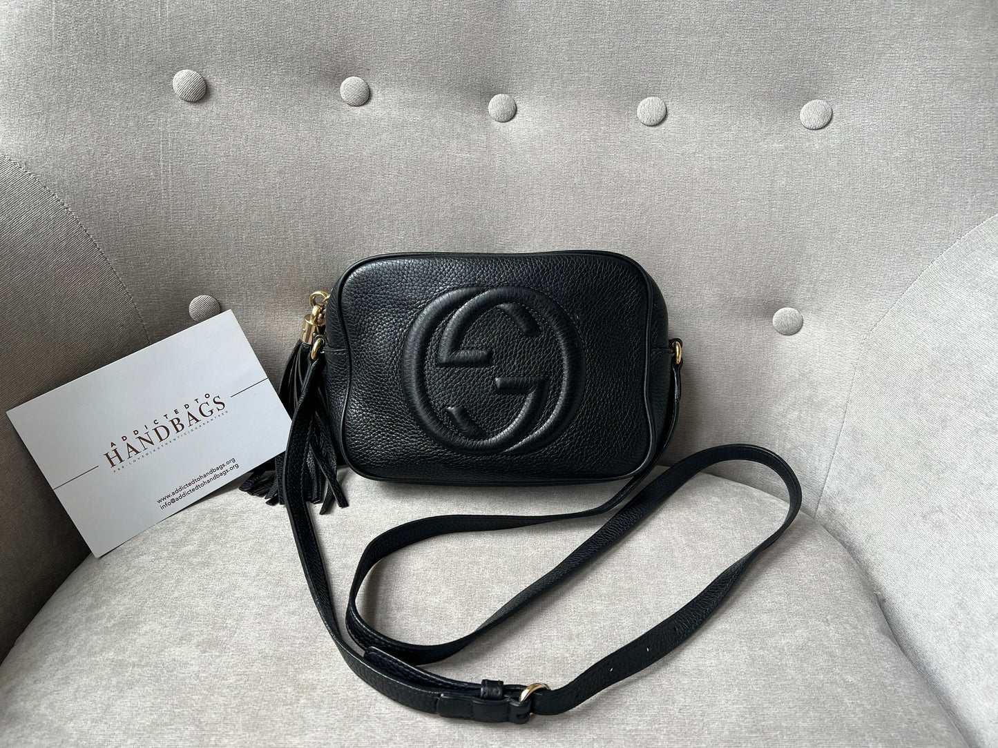 Luxury Gucci Trending 2025 Black Soho Disco