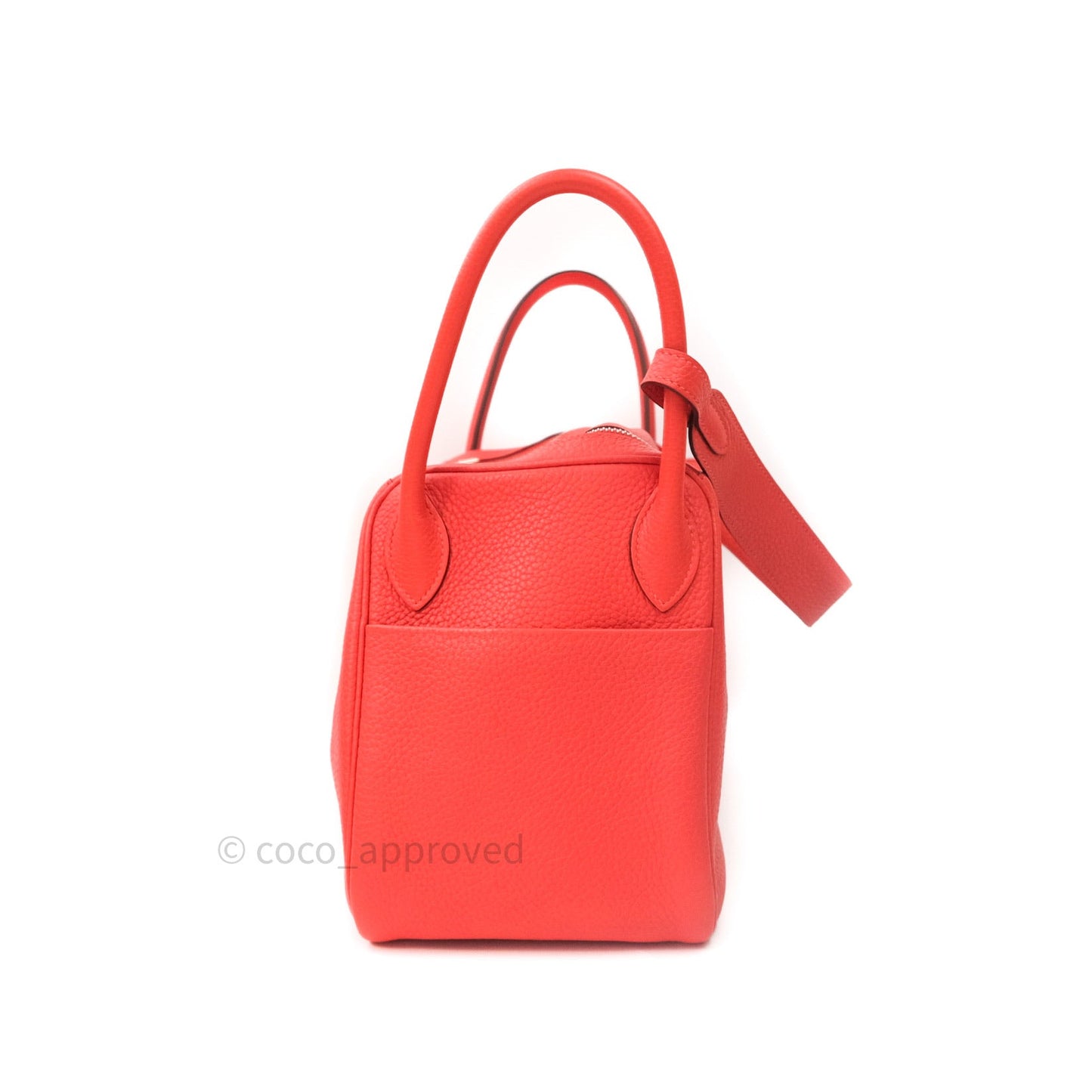 Hermès Lindy 30 Rose Jaipur Clemence Palladium Hardware