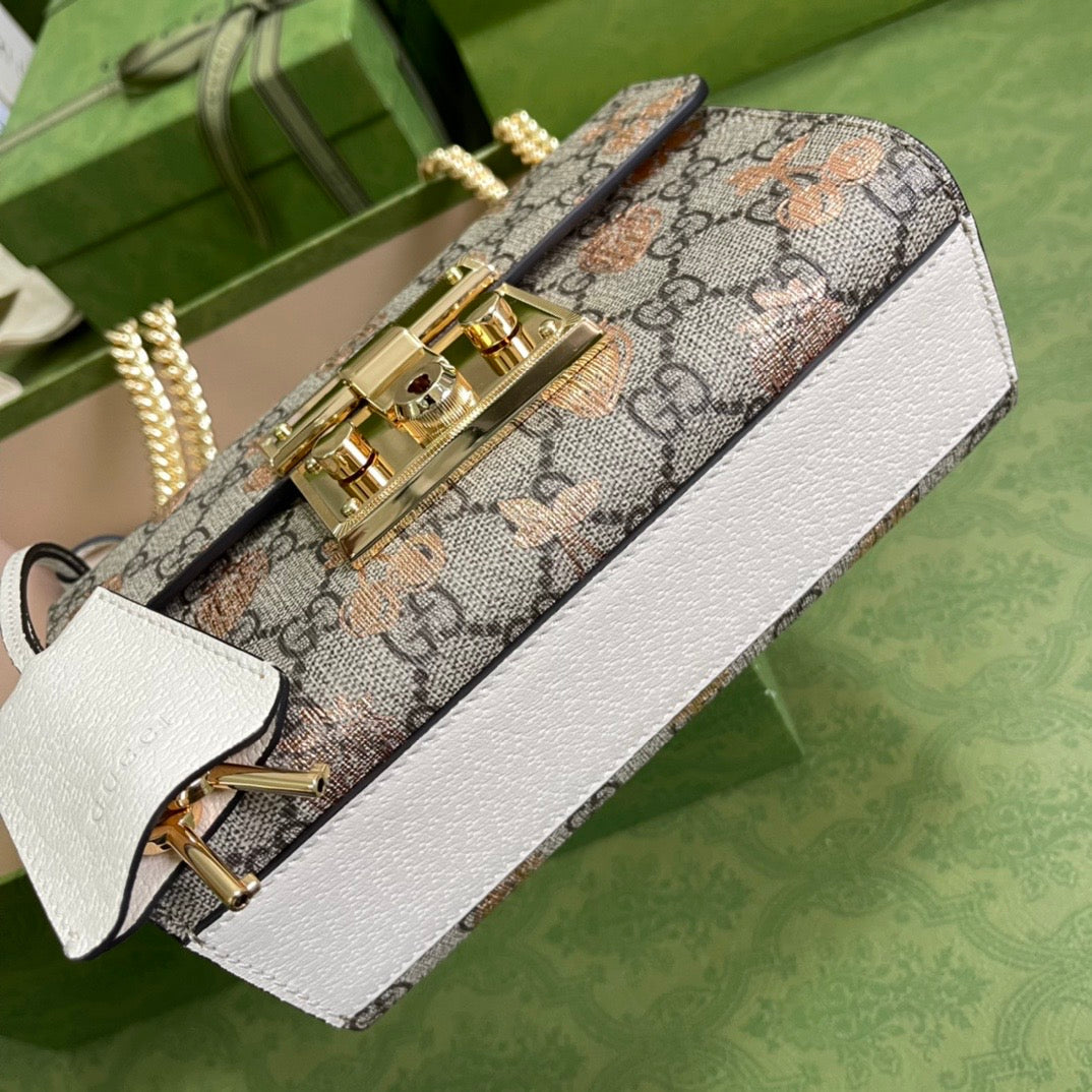 Luxury Gucci Padlock Small Shoulder Bag