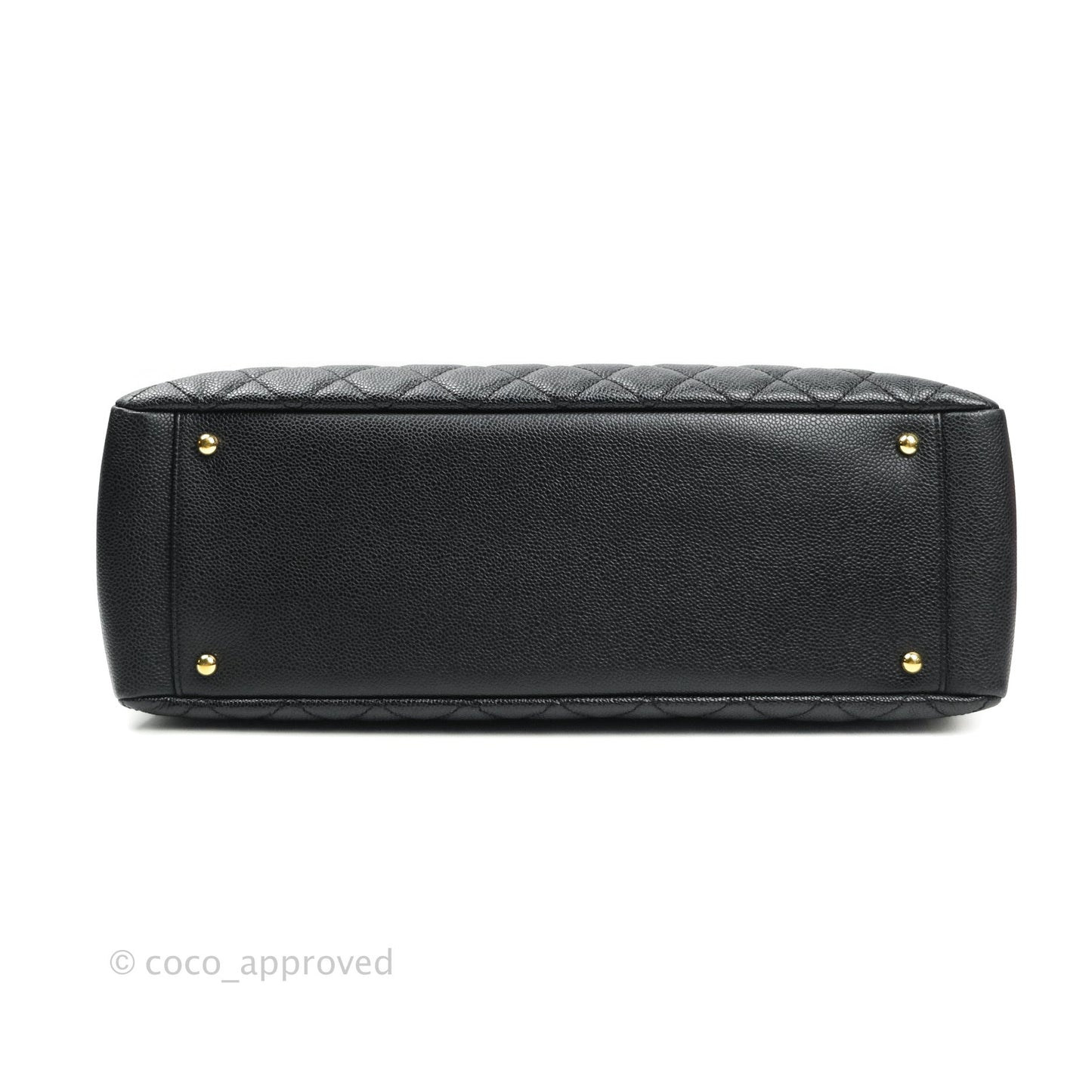 Chanel XL Grand Shopping Tote GST Black Caviar Gold Hardware