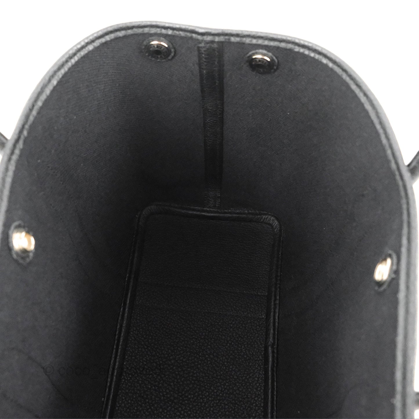 Hermès Garden Party 30 Black/Ecru Canvas