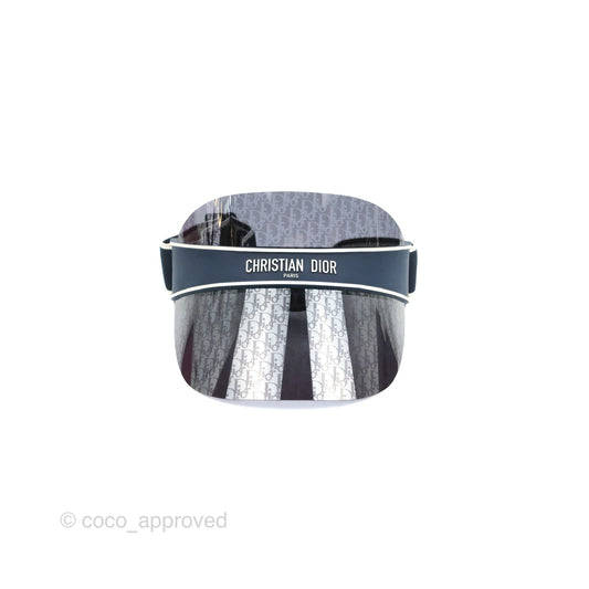 Christian Dior Diorclub V1U Dior Blue Oblique Visor