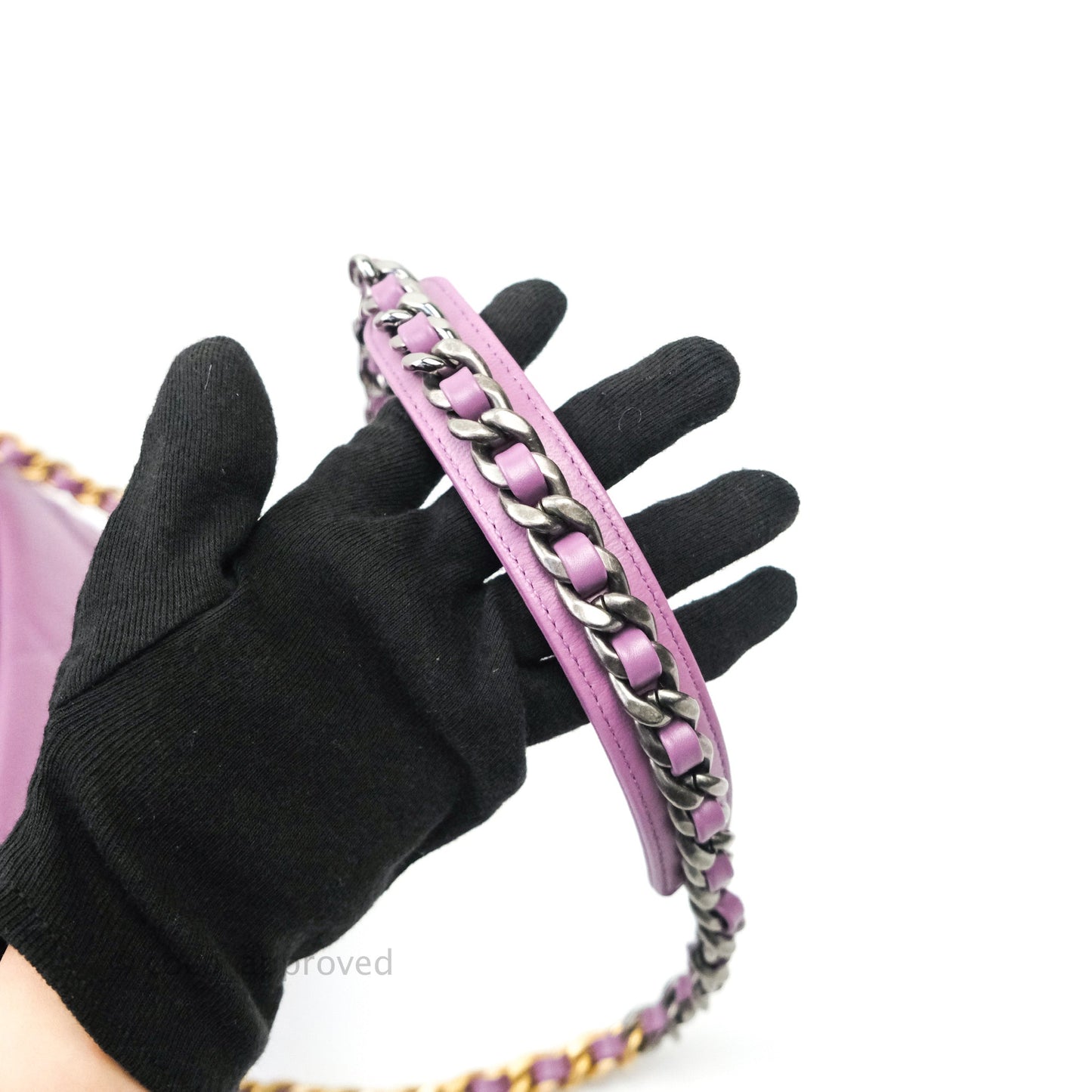 Chanel 19 Small Lavender Purple Mixed Hardware