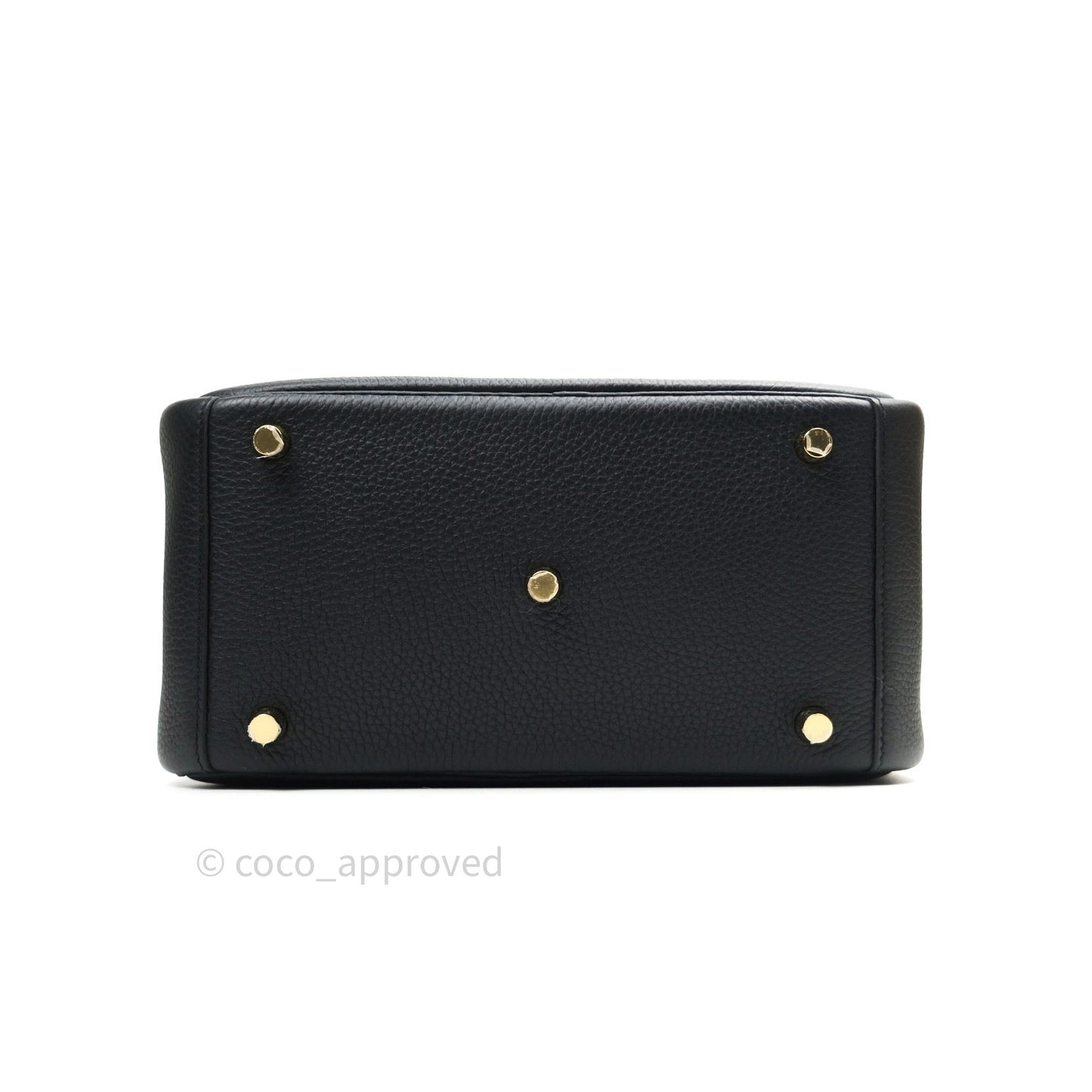 Hermès Lindy 26 Taurillion Clemence Black Gold Hardware